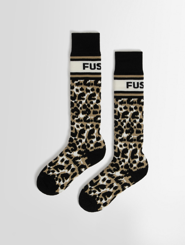 detail Unisex ponožky Fusalp LEOPARD SOCK