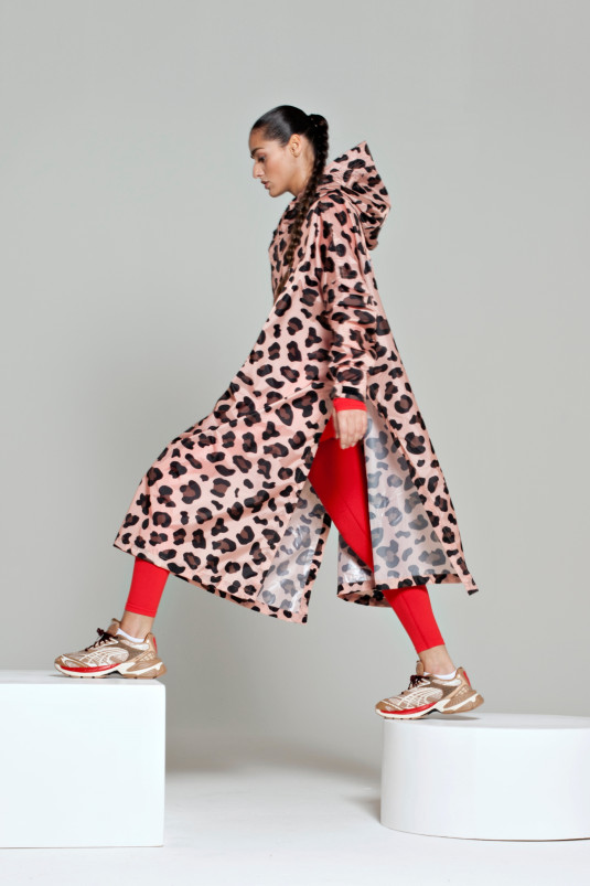detail Rainkiss Pink Panther - Rain Poncho