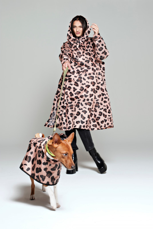 detail Rainkiss Pink Panther - Rain Poncho