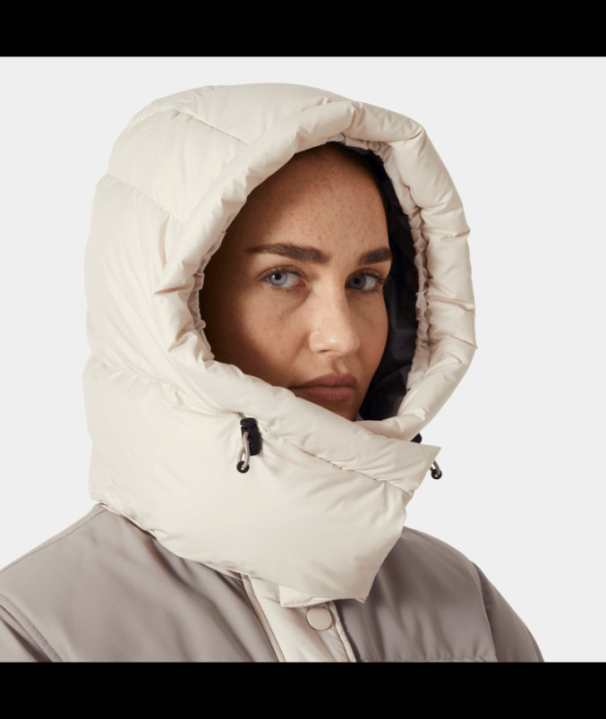 detail Dámský kabát Helly Hansen W ESCAPE DOWN COAT