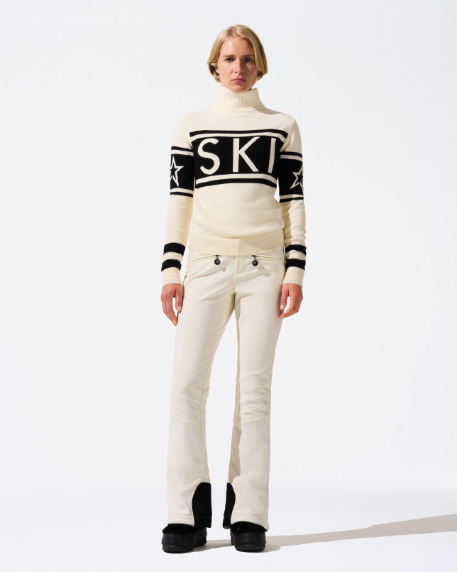 detail Dámský svetr Perfect Moment schild sweater