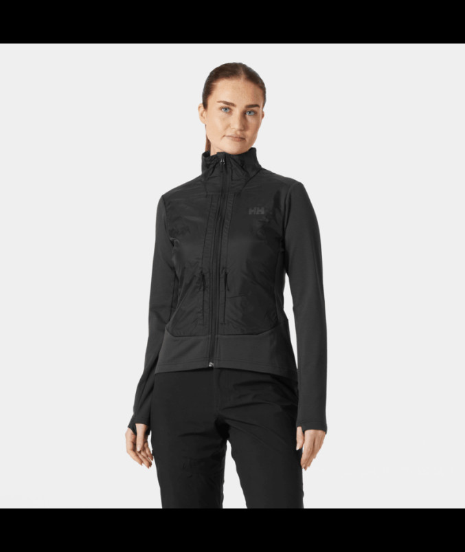 detail Dámská mikina Helly Hansen W VERSALITE HYBRID FLEECE JKT