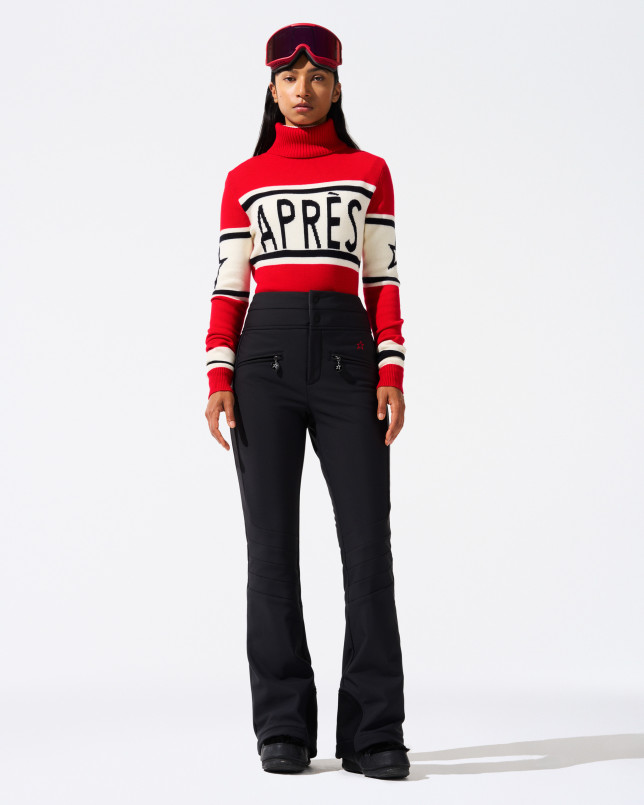 detail Dámské kalhoty Perfect Moment aurora high waist flare ski pant