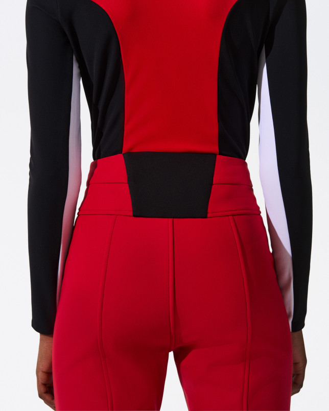 detail Dámské kalhoty Perfect Moment aurora high waist flare ski pant