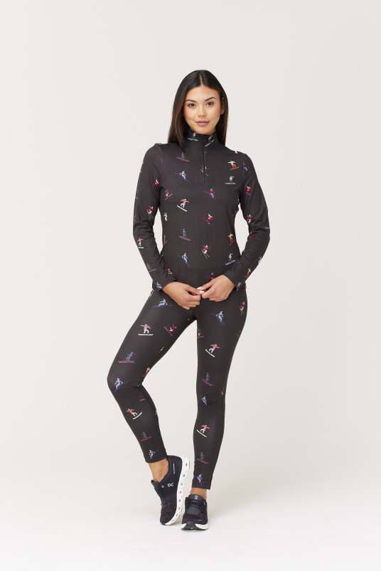 detail Dámské LEGÍNY KRIMSON KLOVER Multi Skiers Legging