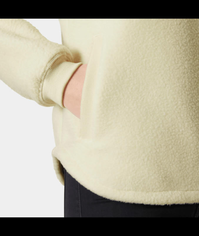 detail Dámská mikina Helly Hansen W ESCAPE TEDDY SWEATER