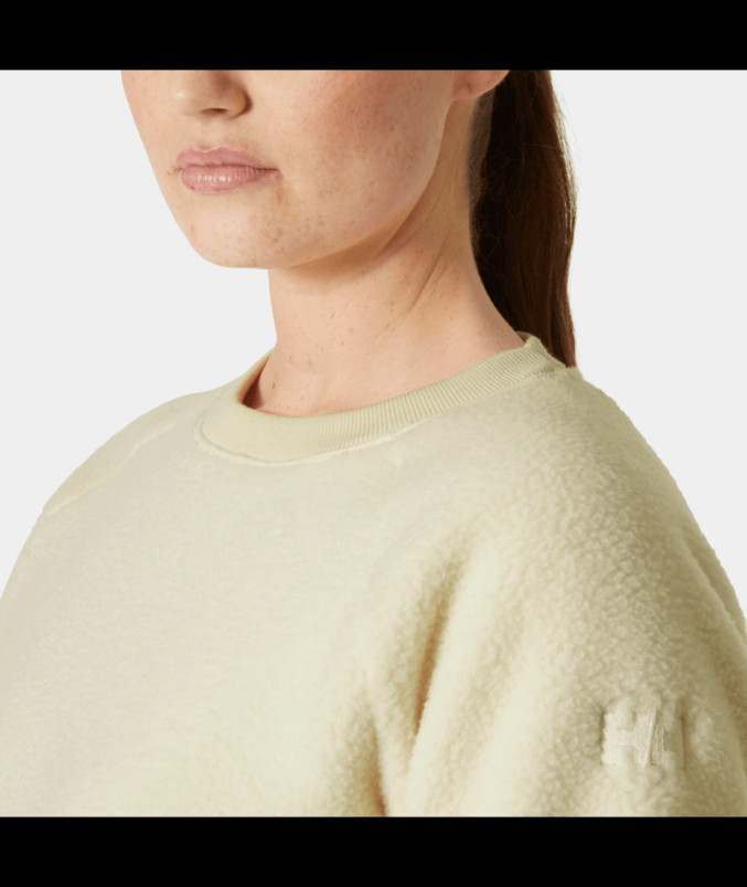 detail Dámská mikina Helly Hansen W ESCAPE TEDDY SWEATER