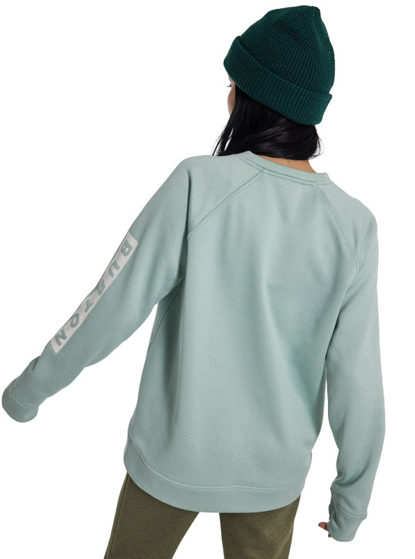 detail Dámská mikina Burton W Oak Crewneck Fleece