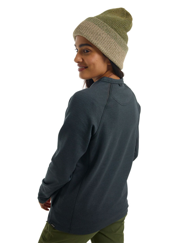 detail Dámská mikina Burton W Multipath Grid Crewneck Fleece