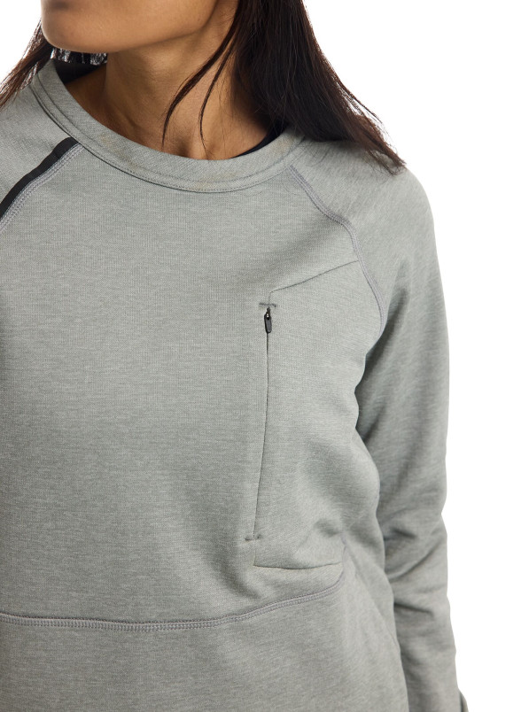 detail Dámská mikina Burton W Multipath Grid Crewneck Fleece