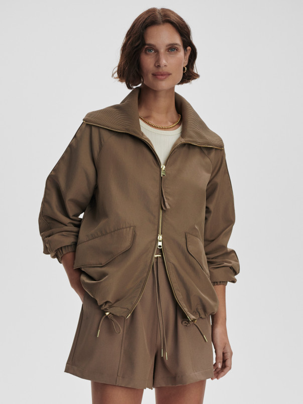 detail Dámská bunda Varley Morven Blouson Jacket