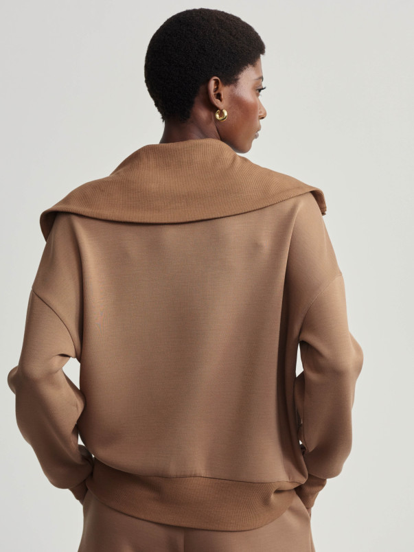 detail Dámská mikina Varley Catherine Half Zip Sweat