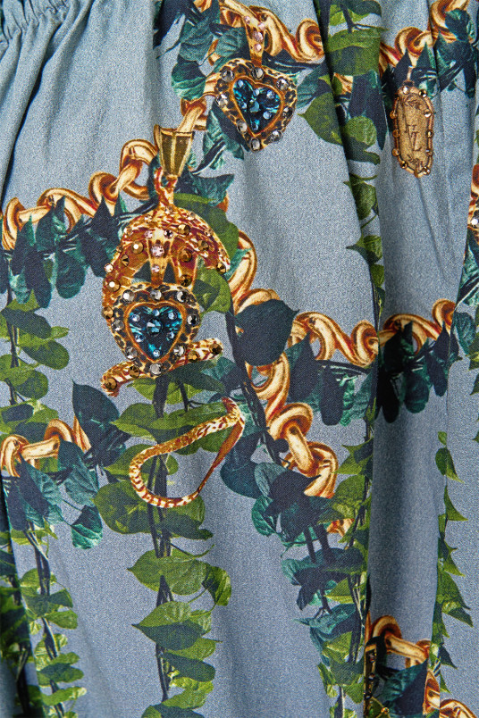 detail Dámské šaty Camilla ONE SHOULDER DRESS WITH BLOUSON SLEEVE