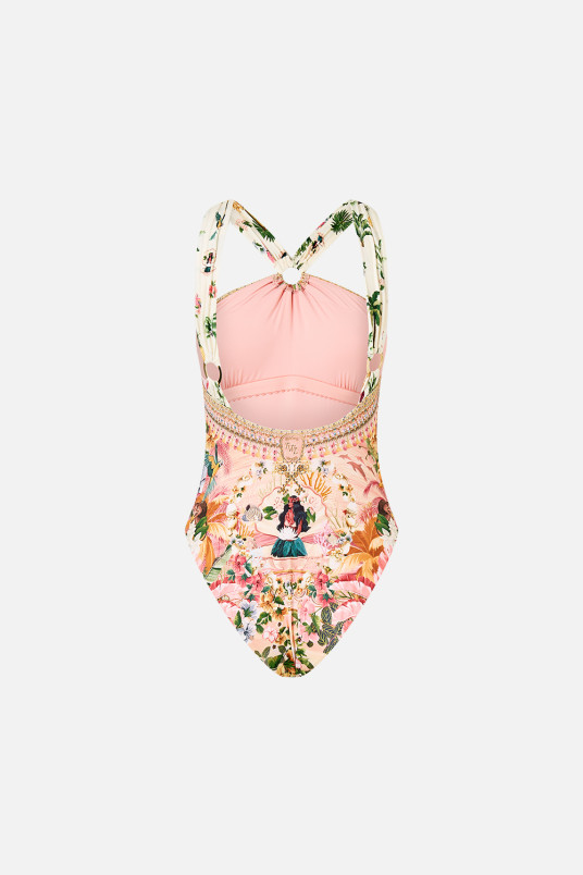 detail Dámské plavky Camilla DIAMOND NECK THICK STRAP ONE PIECE W RINGS