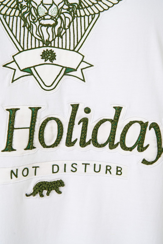 detail Pánské tričko Camilla RELAXED HEAVYWEIGHT CREW NECK TEE