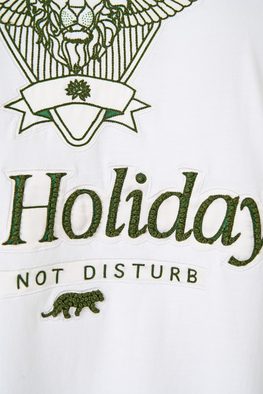 detail Pánské tričko Camilla RELAXED HEAVYWEIGHT CREW NECK TEE