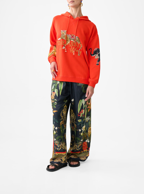 detail Dámská mikina Camilla HOODIE WITH POCKETS