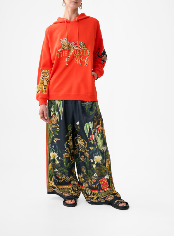 detail Dámská mikina Camilla HOODIE WITH POCKETS