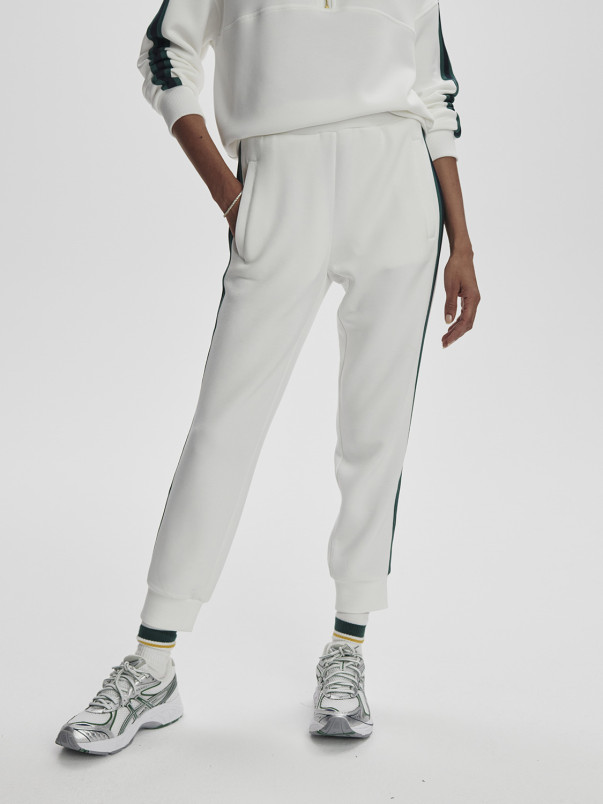 detail Dámské kalhoty Varley The Slim Stripe Cuff Pant 26