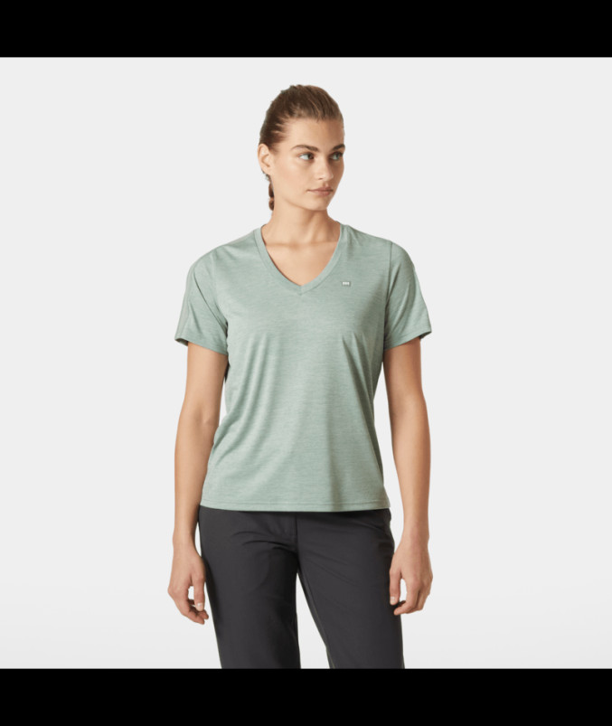 detail Dámské tričko Helly Hansen W SALT BREEZE V-NECK