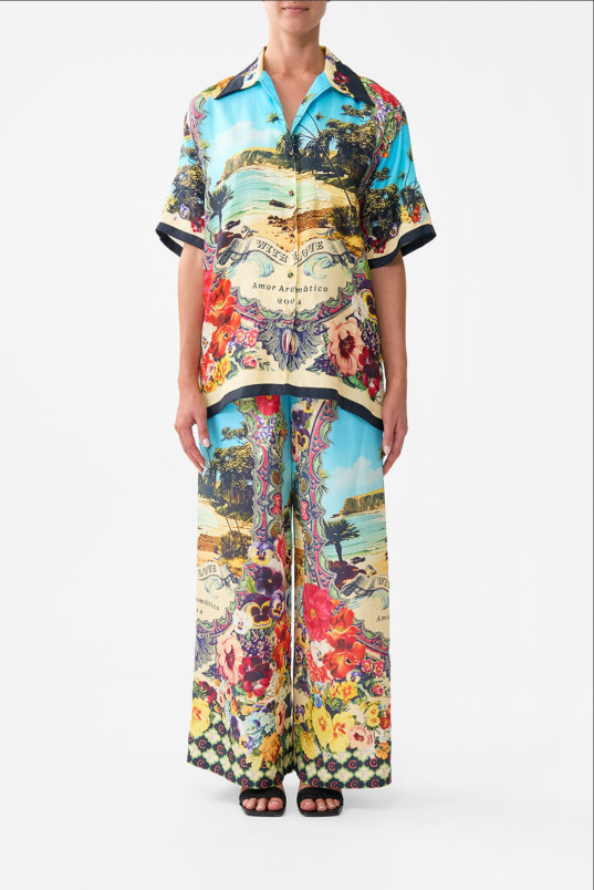 detail Dámské košile Camilla OVERSIZED SHIRT WITH POCKET