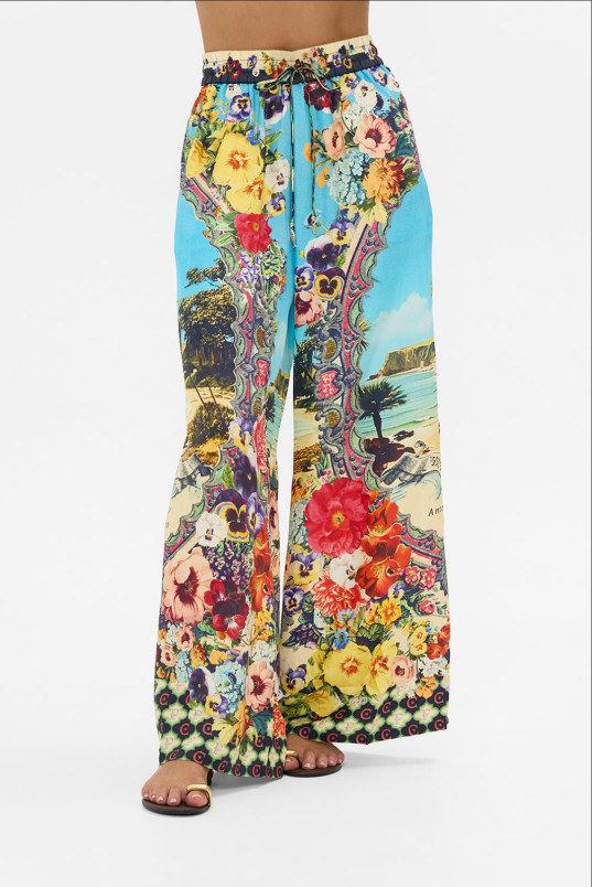 detail Dámské kalhoty Camilla STRAIGHT LEG PANT