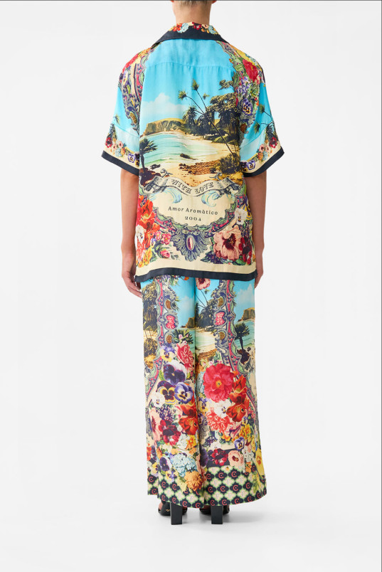 detail Dámské kalhoty Camilla STRAIGHT LEG PANT