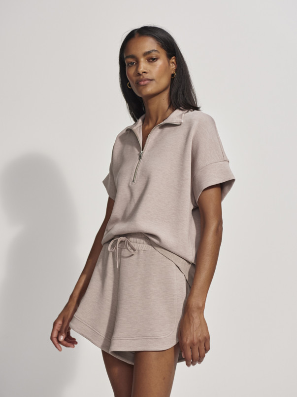 detail Dámská mikina Varley Ritchie Short Sleeve Sweat