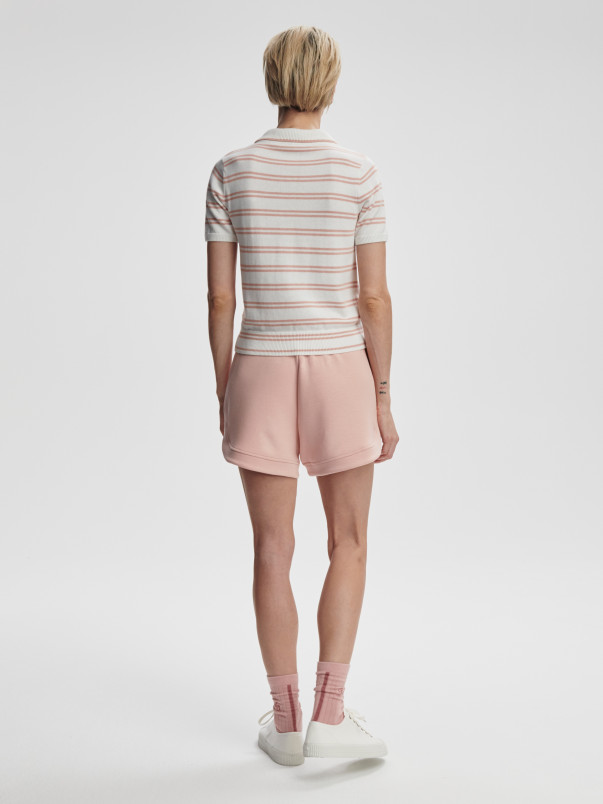 detail Dámské tričko Varley Faustine Button Neck Polo