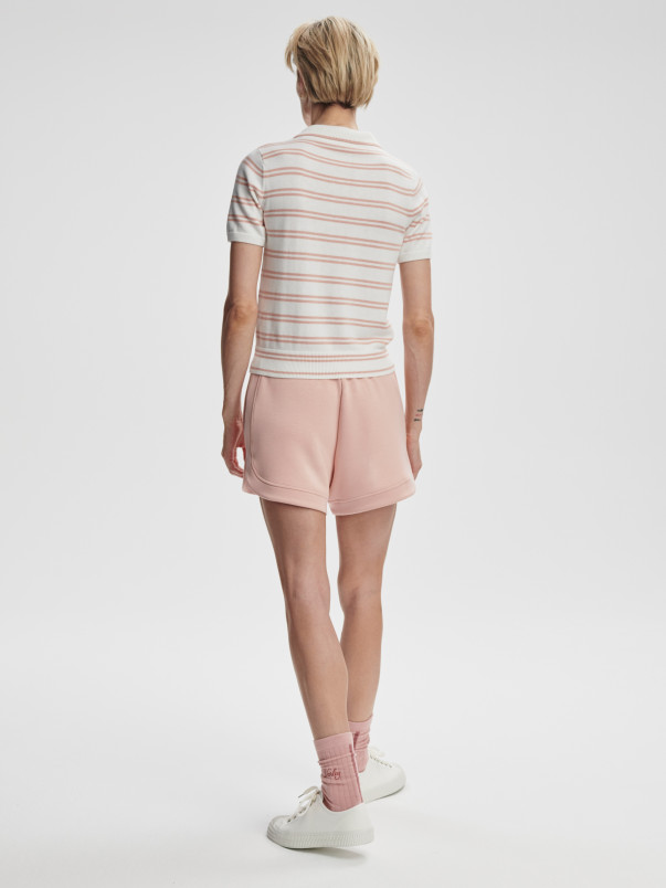 detail Dámské tričko Varley Faustine Button Neck Polo