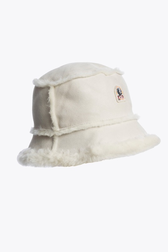 detail Dámské KLOBOUKY Parajumpers SHEARLING BUCKET HAT