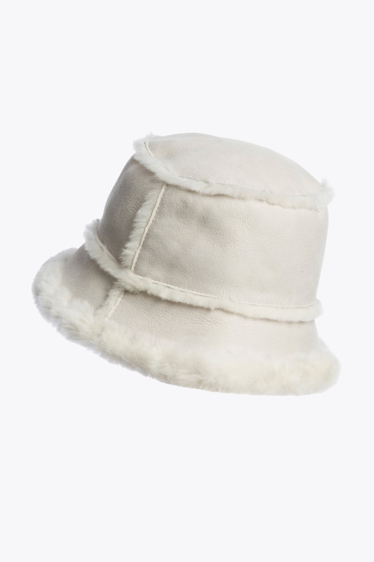 detail Dámské KLOBOUKY Parajumpers SHEARLING BUCKET HAT