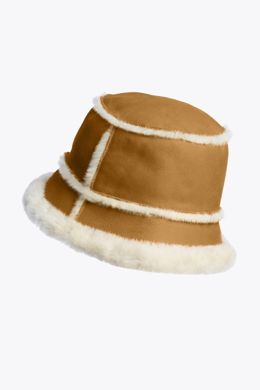 detail Dámské KLOBOUKY Parajumpers SHEARLING BUCKET HAT