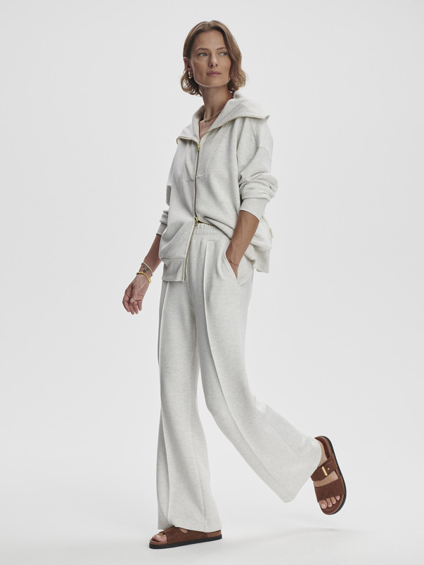 detail Dámské kalhoty Varley The Wide Leg Pant 30