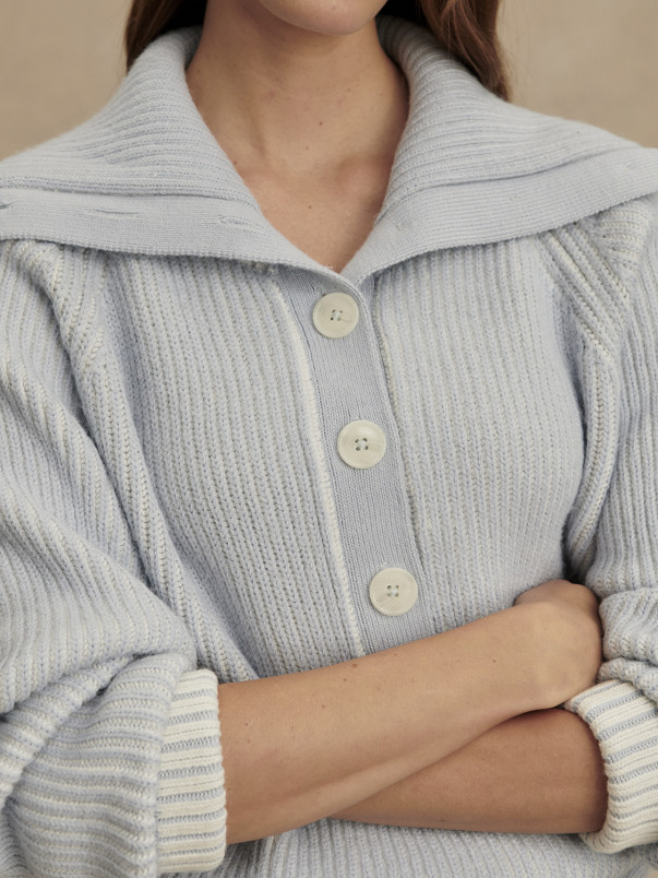 detail Dámský svetr Varley Filey Plated Sweater