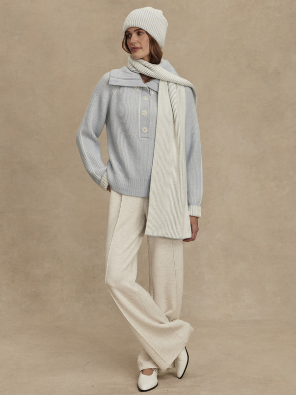 detail Dámský svetr Varley Filey Plated Sweater