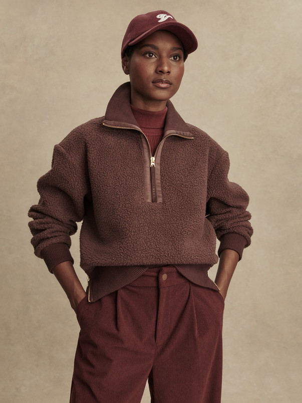 detail Dámská mikina Varley Roselle Half Zip Fleece