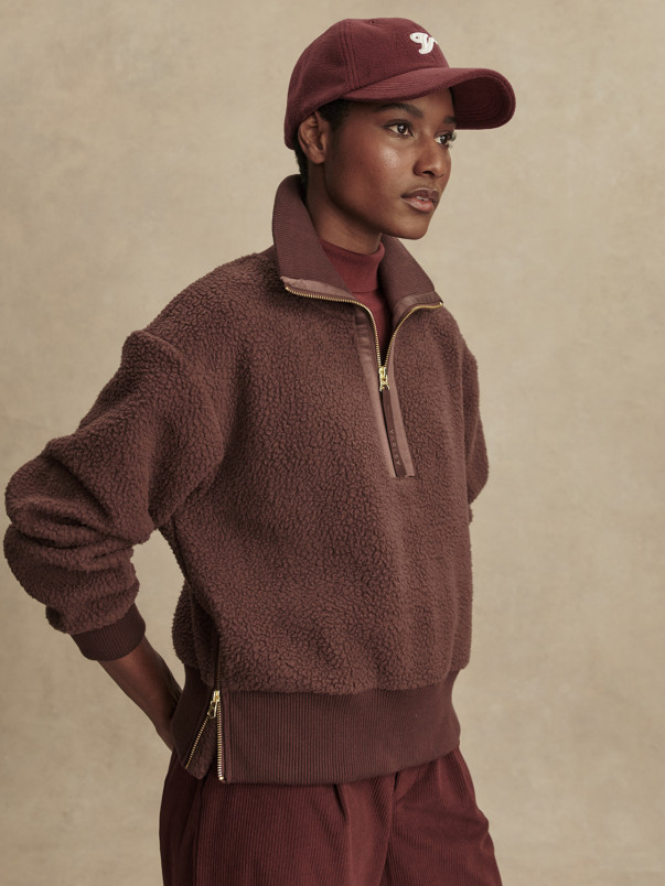 detail Dámská mikina Varley Roselle Half Zip Fleece
