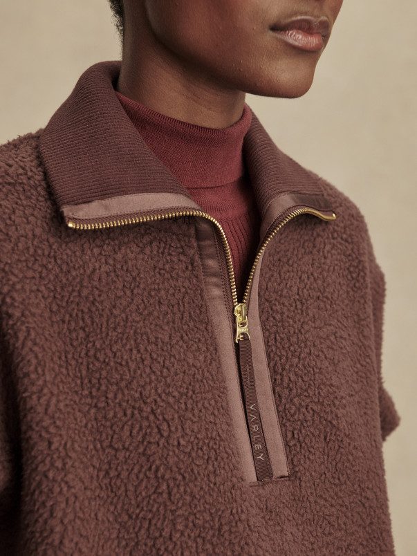 detail Dámská mikina Varley Roselle Half Zip Fleece