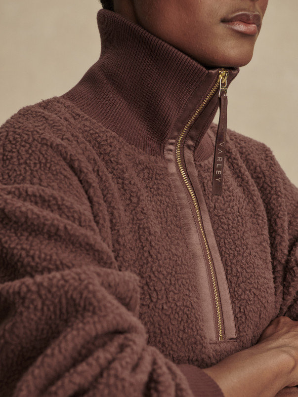 detail Dámská mikina Varley Roselle Half Zip Fleece