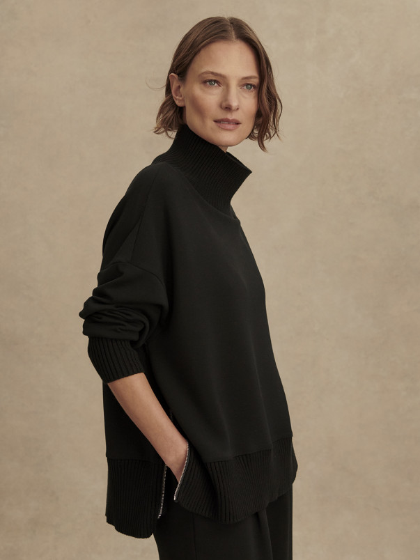 detail Dámská mikina Varley Barker High Neck Sweat