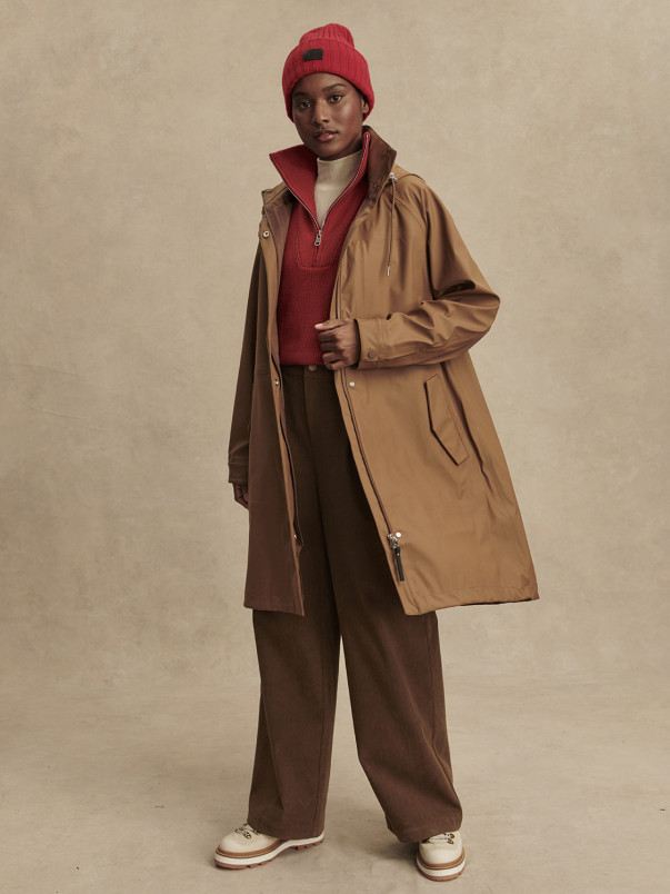 detail Dámská bunda Varley Amel A-Line Rain Jacket