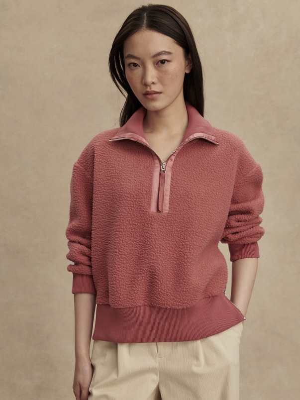 detail Dámská mikina Varley Roselle Half Zip Fleece