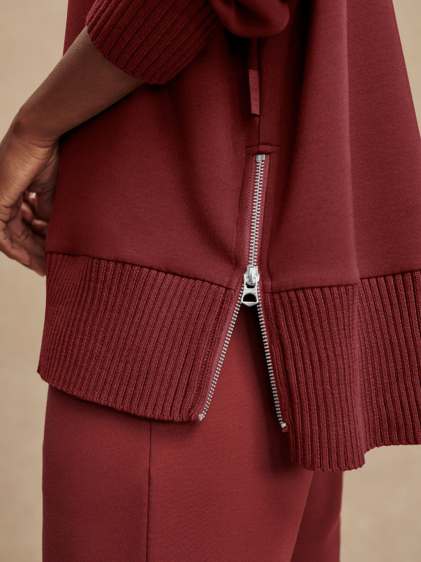 detail Dámská mikina Varley Barker High Neck Sweat