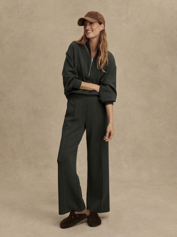 detail Dámské kalhoty Varley The Wide Leg Pant 30