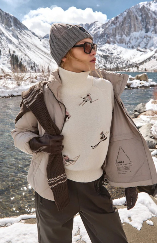 detail Dámský svetr Alp N Rock Belle Ski Sweater