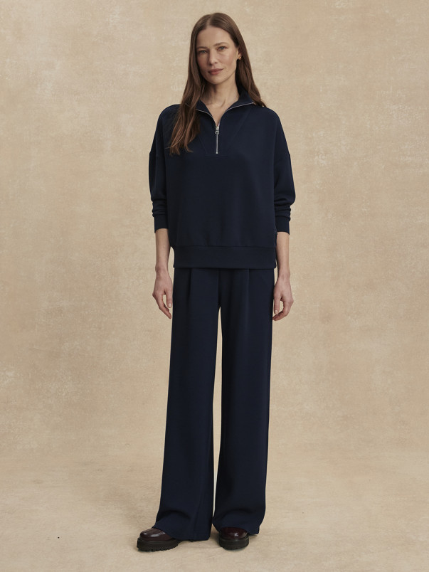 detail Dámské kalhoty Varley The Extra Wide Leg Pant 32