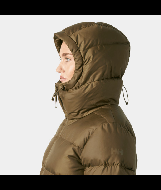 detail Dámský kabát Helly Hansen W ESSENCE DOWN PARKA