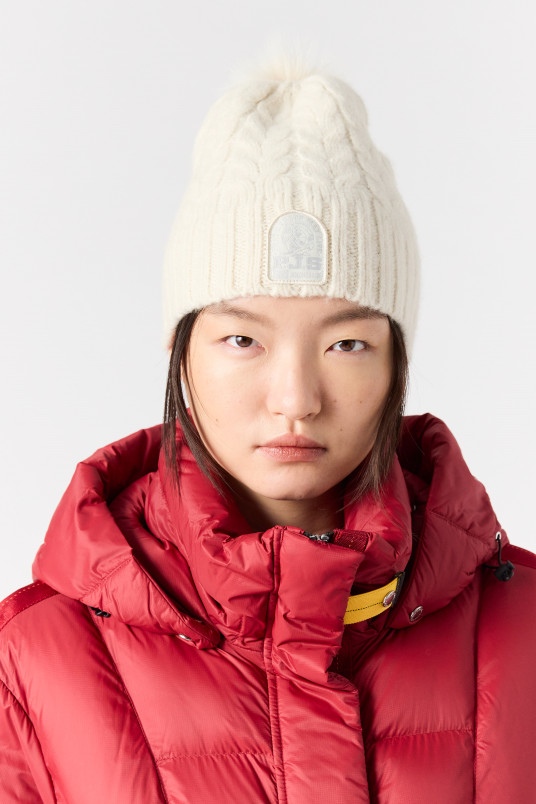 detail Dámská čepice Parajumpers KYLIE CABLE HAT