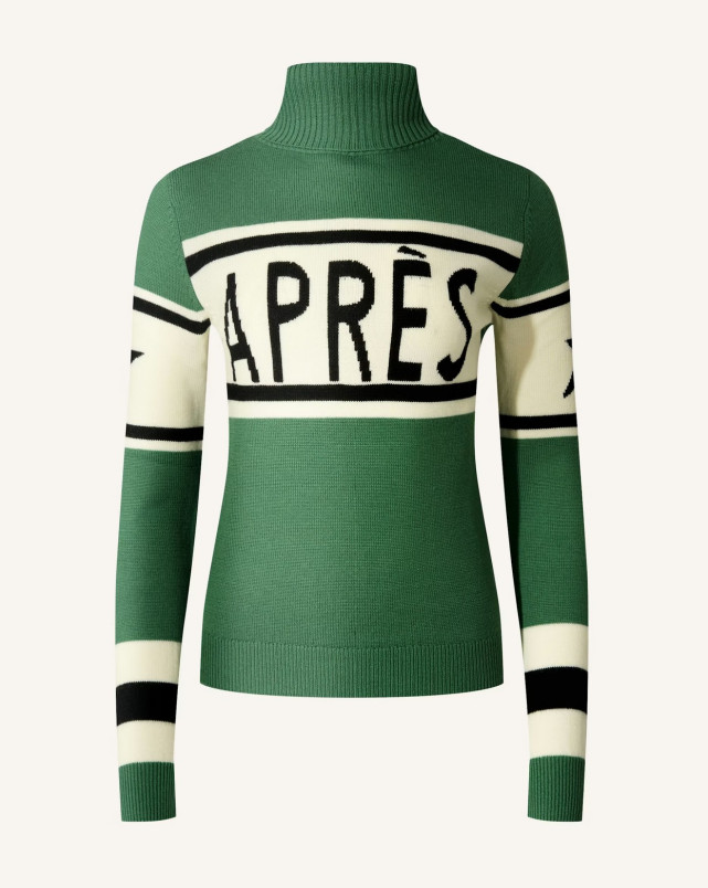 detail Dámský svetr Perfect Moment schild sweater 'apres